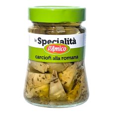 D'Amico - Sliced artichokes roman style 280g image