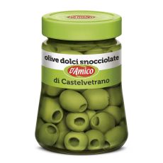 D'amico - Castelvetrano Pitted Green Sweet Olives in Brine 280g image