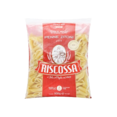 Riscossa - Penne Zitoni Rigate Pasta 500g image