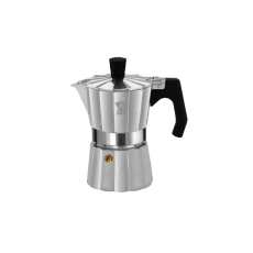 Pizzetti Moka Pot 1 Cup Silver image