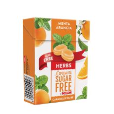 Serra - Sugar free Mint Orange sweets 12 X 50g image