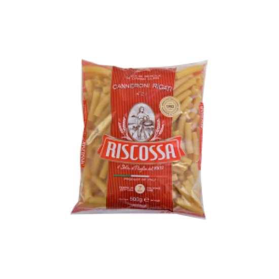 Riscossa - Canneroni Rigati Pasta 500g image