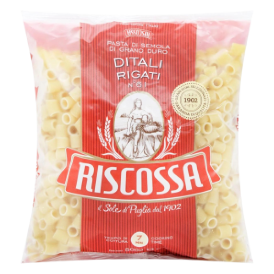 Riscossa - Ditali Rigati Pasta 500g image