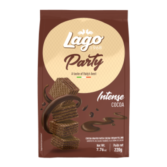 Gastone Lago - Party Cocoa Intense Wafers 220g image
