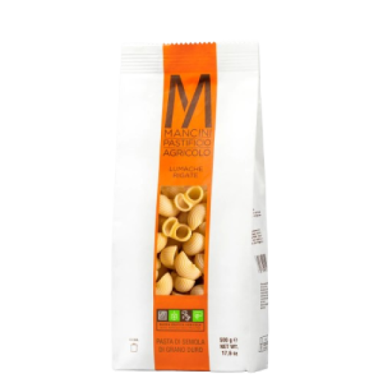 Mancini - Lumache RIgate Pasta 500g image