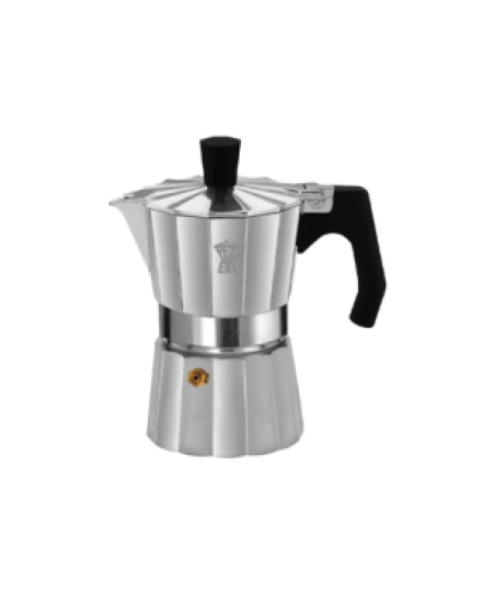 Pizzetti Moka Pot 1 Cup Silver image