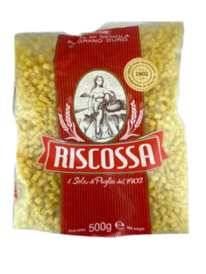Riscossa - Tubetti Rigati Pasta 500g image