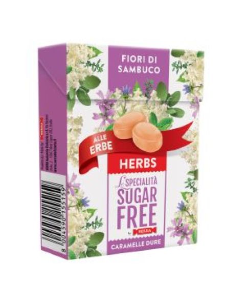 Serra - Sugar free Elderflower sweets 50g image