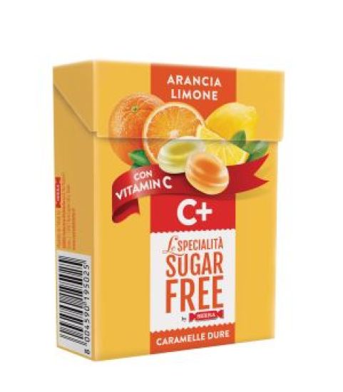 Serra - Sugar free Orange & Lemon sweets with Vitamin C 50g image