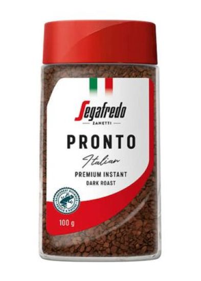 Segafredo - Pronto Dark Roast Instant Coffee 100g image