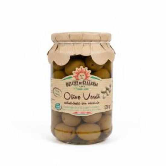 Delizie di Calabria - Calabrian Green Olives 530g image
