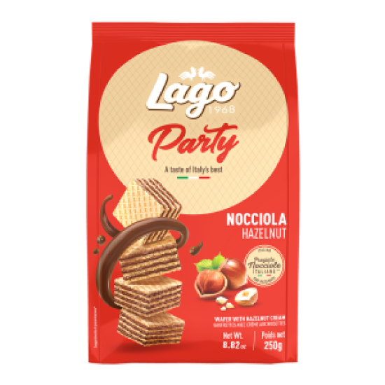 Gastone Lago - Party Hazelnut Wafers 250g image