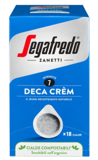 Segafredo - Deca Crem Decaf Coffee Pods 18x7gr image