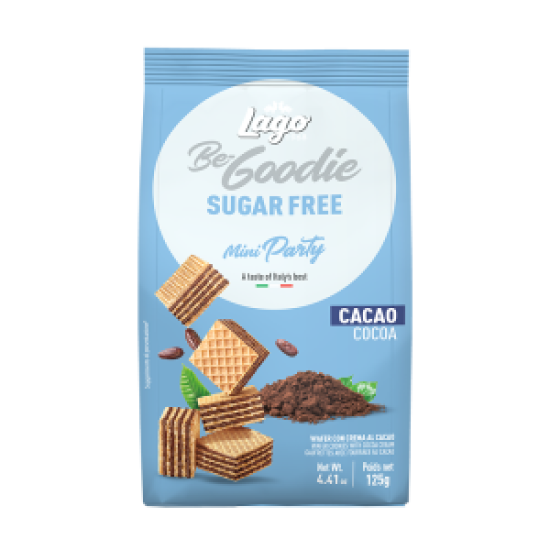 Gastone Lago - Mini Party Cocoa Sugar Free Wafers 125g image