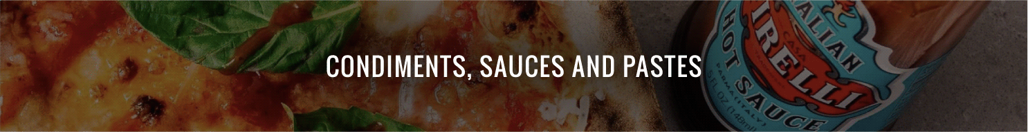 Condiments, Sauces and Paste