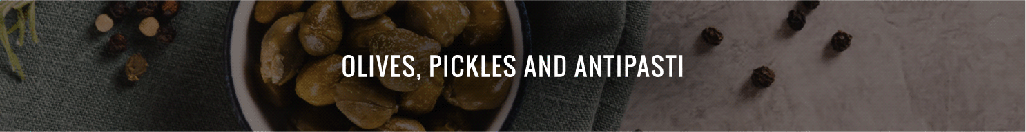 Olives, Pickles and Antipasti