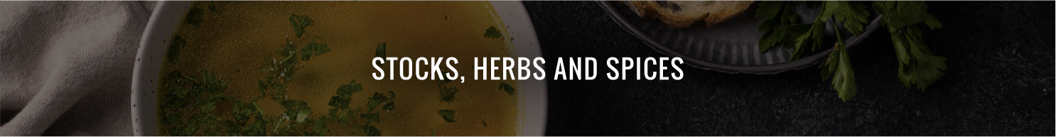 Stock, Herbs and Spices