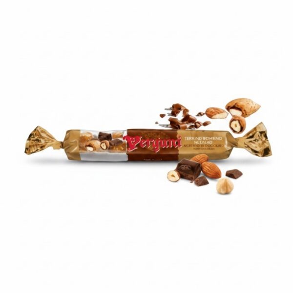 Vergani - Soft Nougat Cigar Bar with Almonds 100g