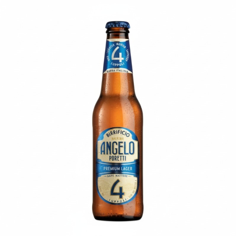 Birra Poretti - Luppoli Lager Beer 330ml