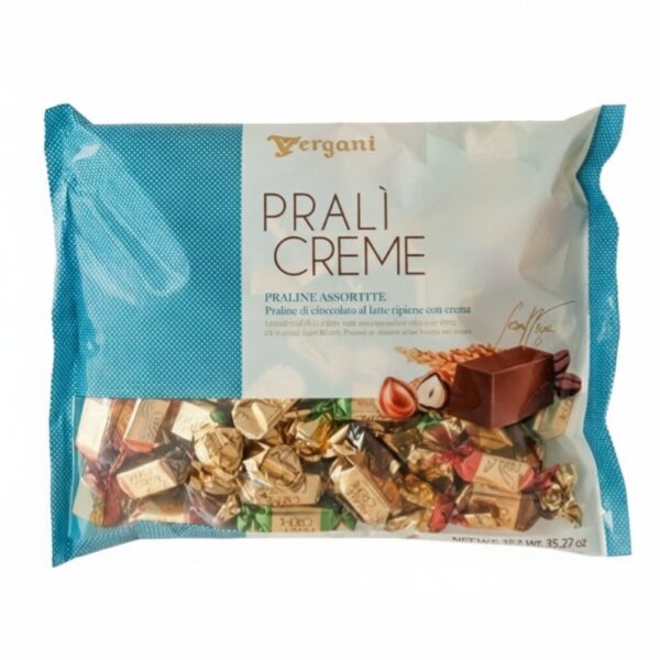 Vergani - Assorted pralines - milk chocolate pralines with cream filling 1kg