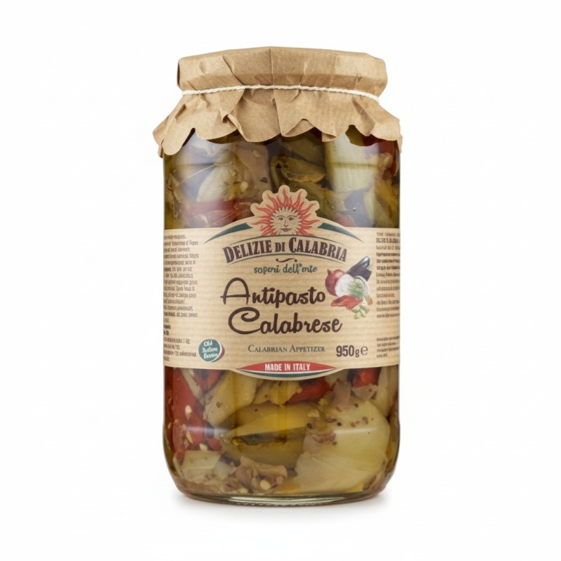 Delizie di Calabria - Mixed Vegetable Appetizer 530g