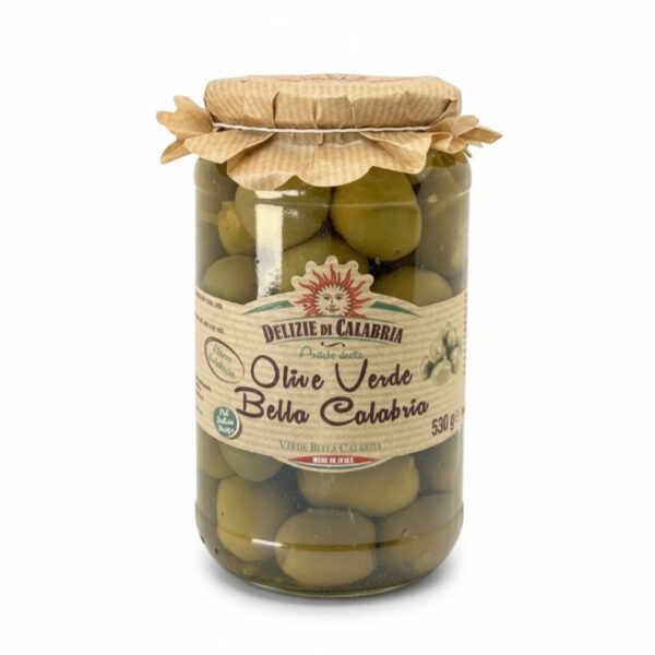 Delizie di Calabria - Calabrian Green Olives 530g