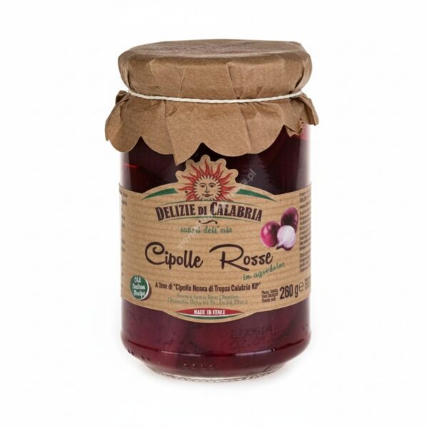 Delizie di Calabria - Tropea Red Onions in Vinegar 280g