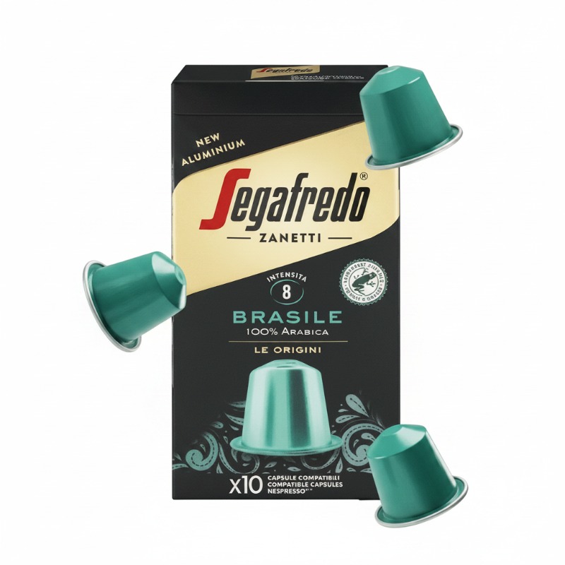 Segafredo - Brasile Nespresso Compatible Capsules 10x5.1g