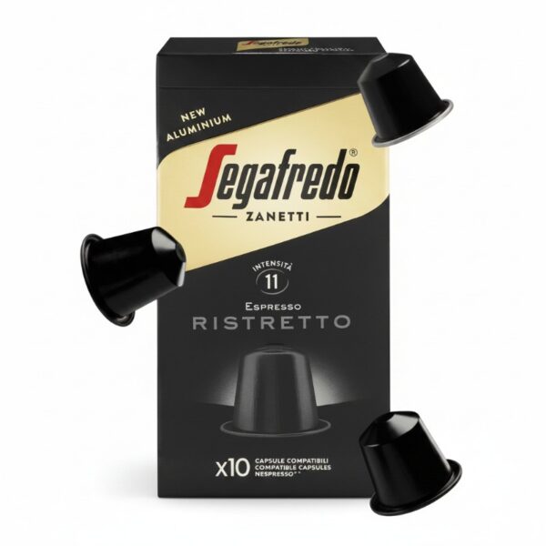Segafredo - Ristretto Nespresso Compatible Capsules 10 x 5.1g