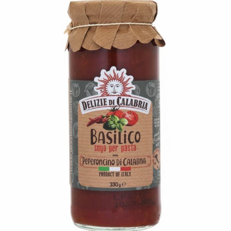 Delizie di Calabria - Sugo Basilico Sauce 330g