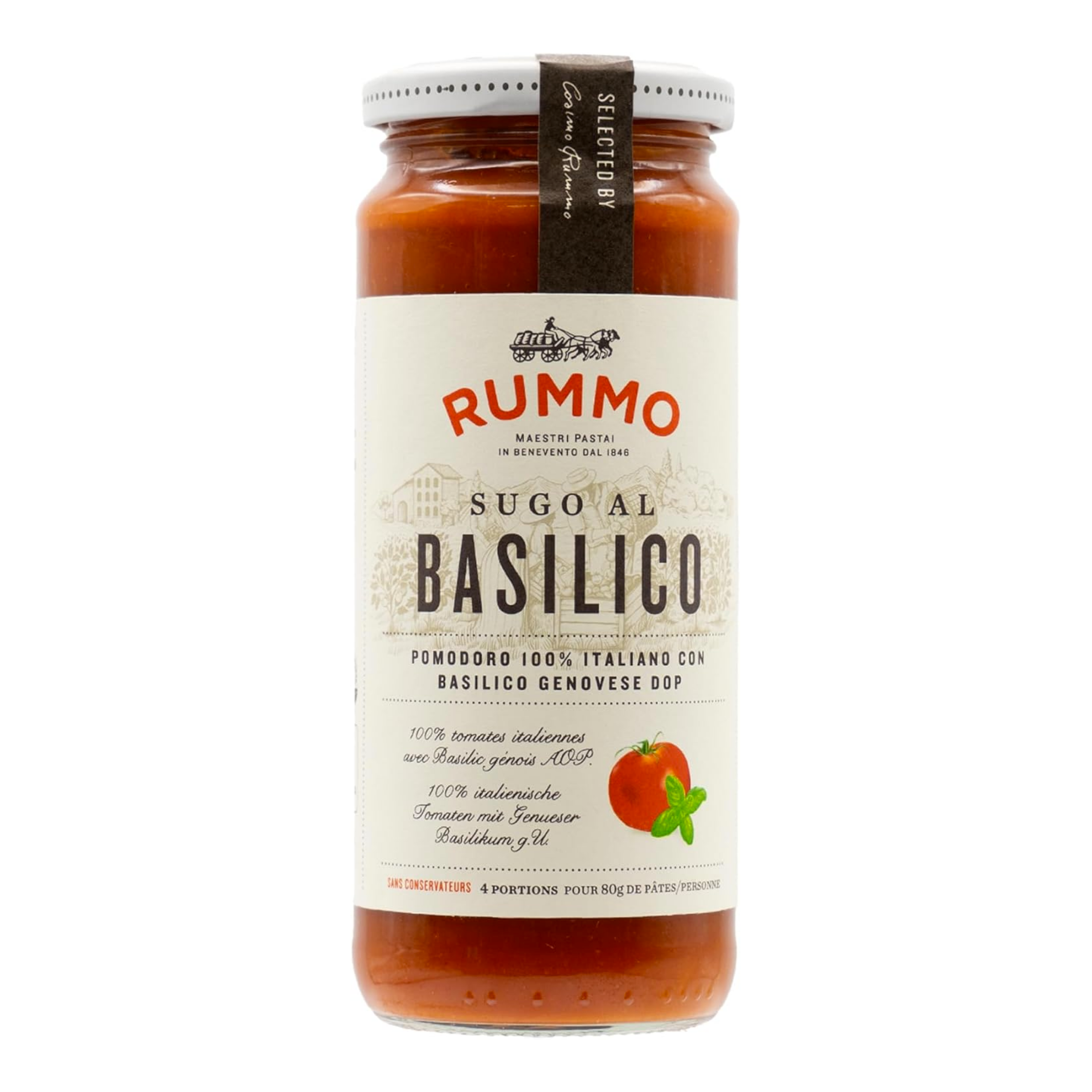 Rummo - Sugo al Basilico 340g