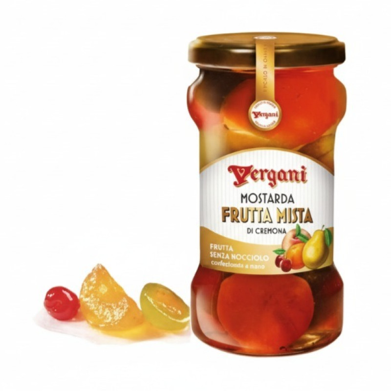 Vergani - Mostarda Mixed Fruit Chutney Jar 400g