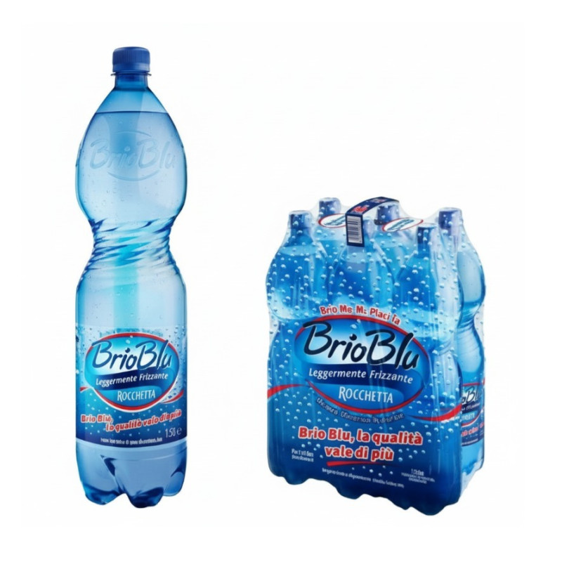 Rocchetta - Brio Blu Sparkling Mineral Water (PET) 1.5L