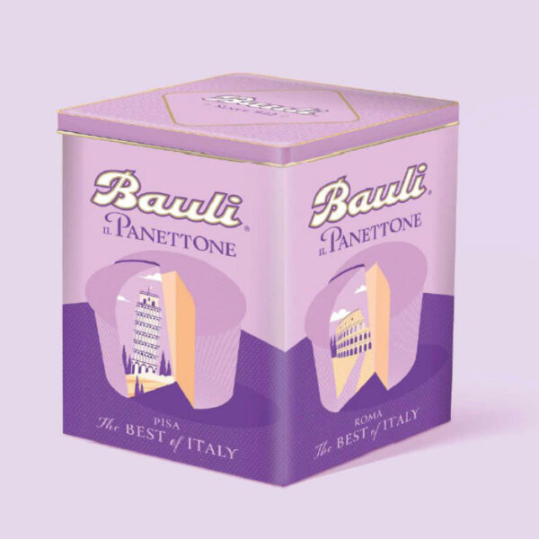 Bauli - Panettone Metal Tin
