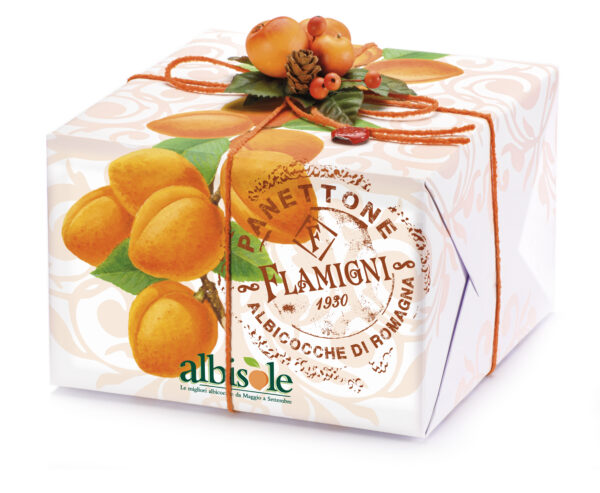 Flamigni – Panettone with Albisole Apricots 1kg