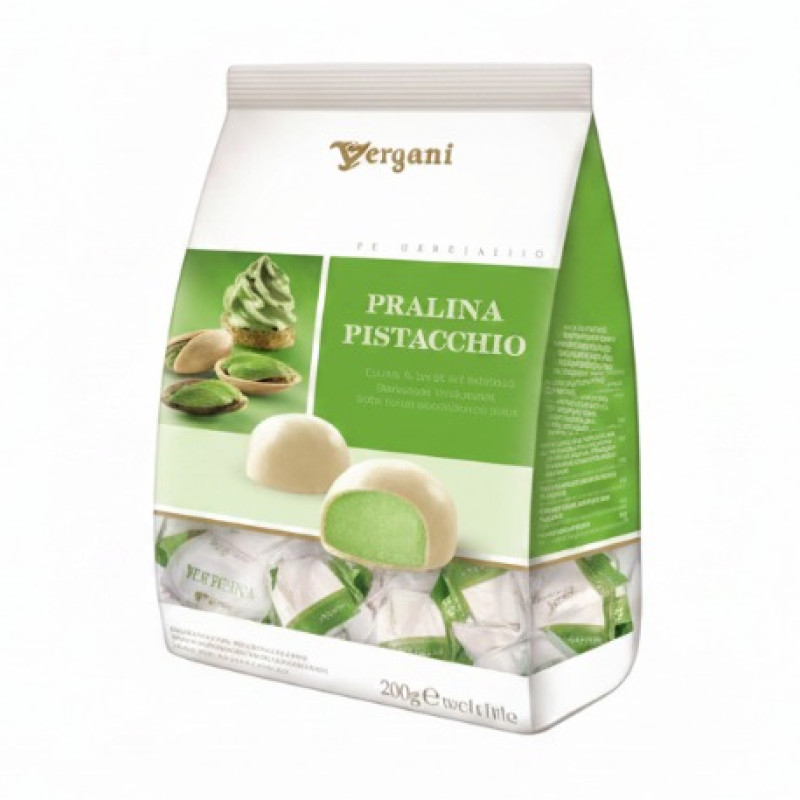 Vergani - Pistachio Chocolate Bag 180g