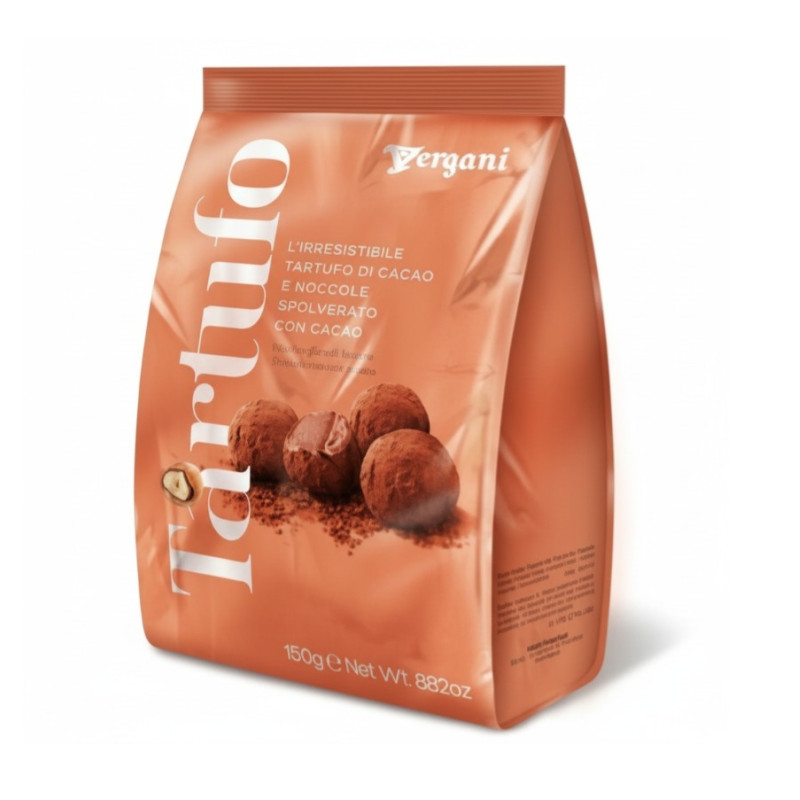Vergani - Tartufo (Truffles with Hazelnut) Bag 150g