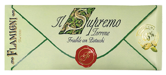Flamigni – Supremo Crunchy Pistachio Nougat 200g