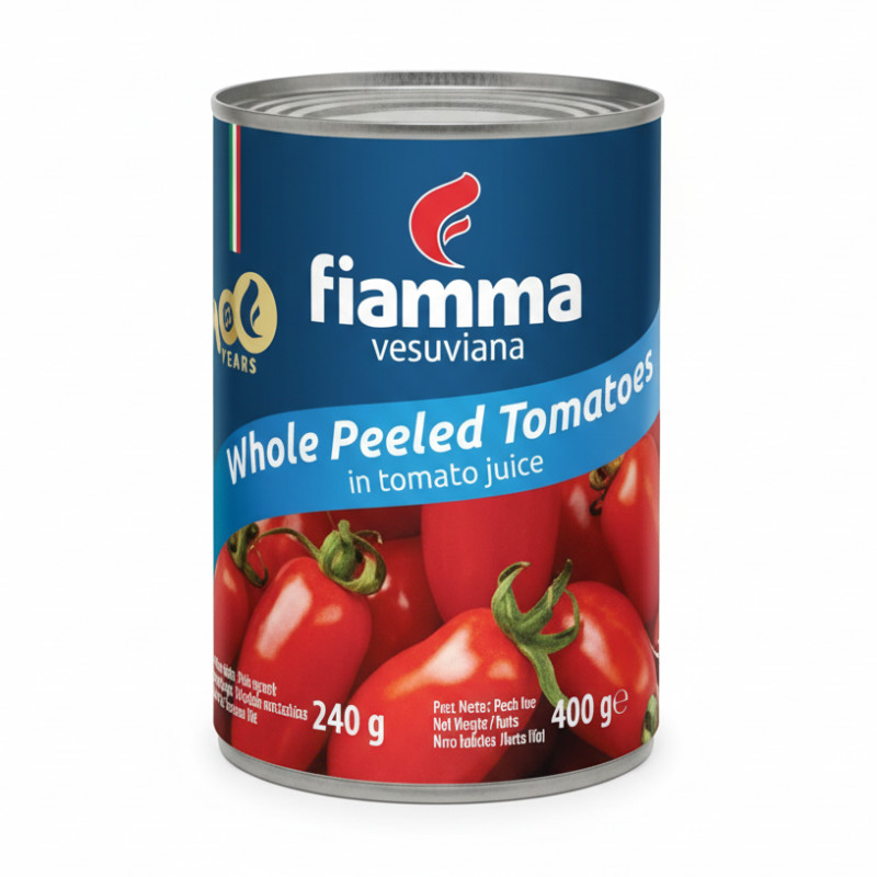 Fiamma Vesuviana - Whole Peeled Tomatoes 400g