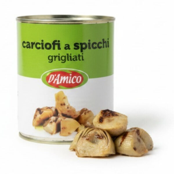 D'Amico - Sliced grilled artichokes 780g