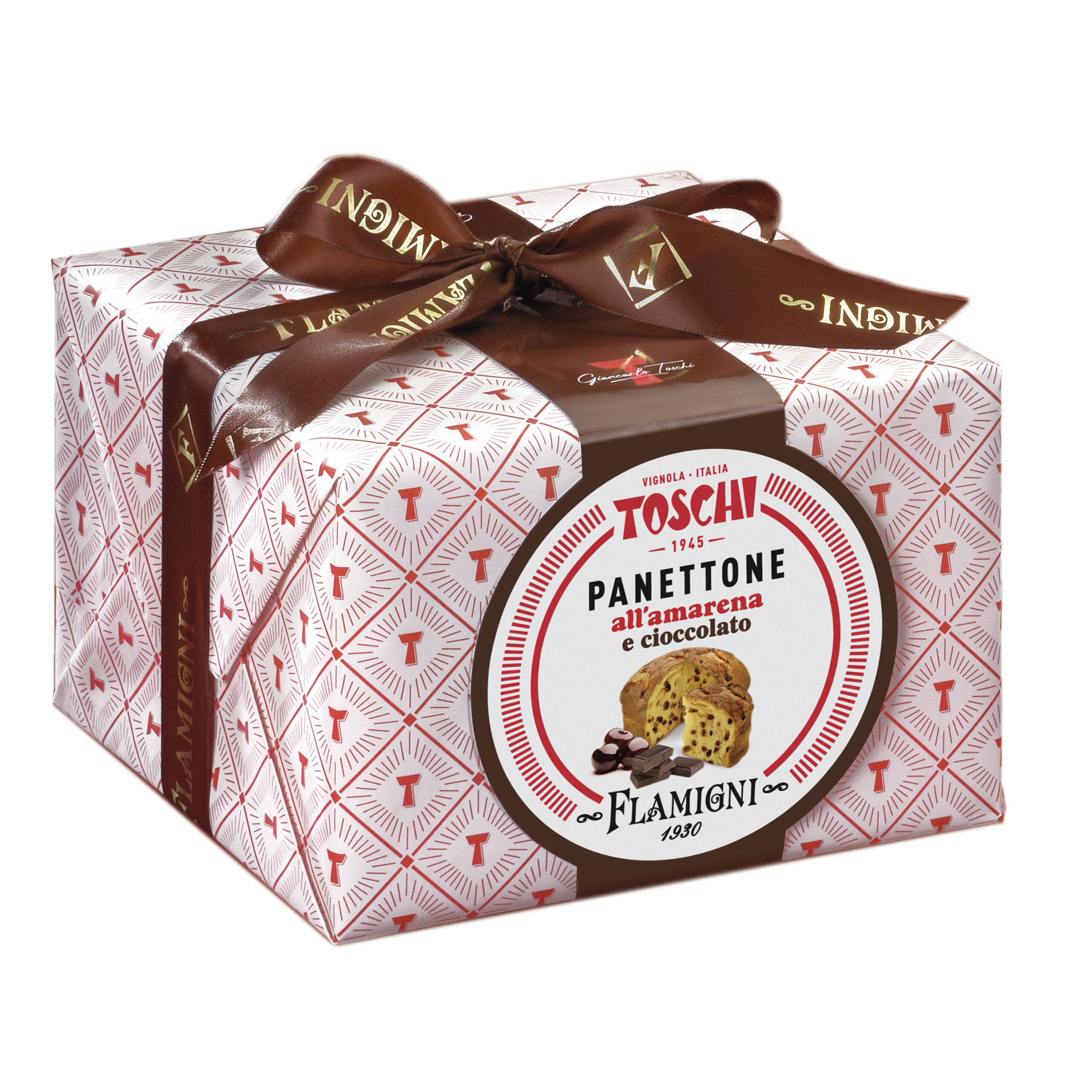 Flamigni â Panettone with Black Cherries & Chocolate