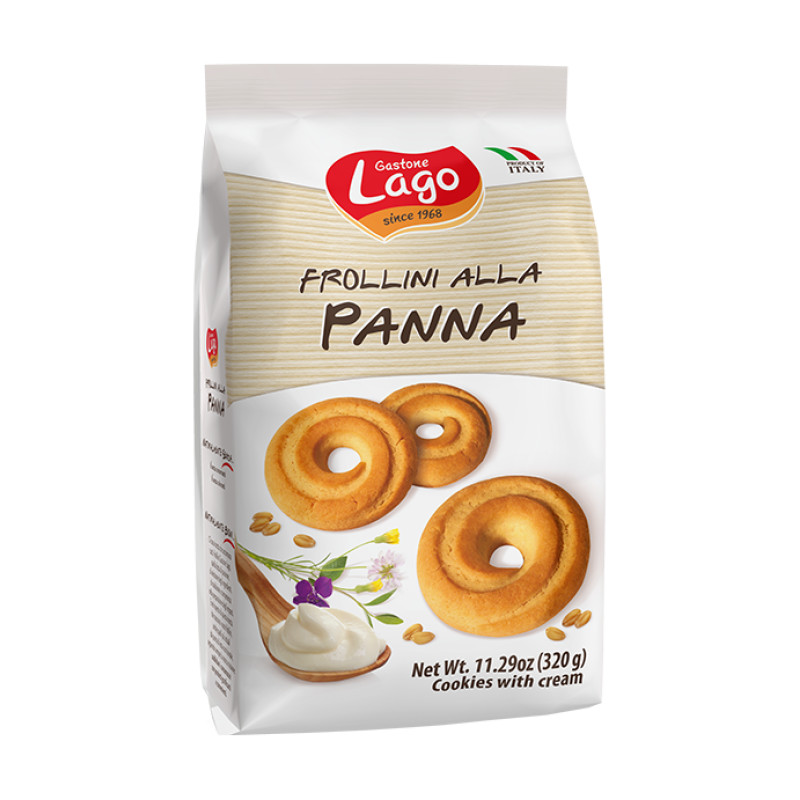 Gastone Lago - Frollini alla panna/Cookies with Cream 320g