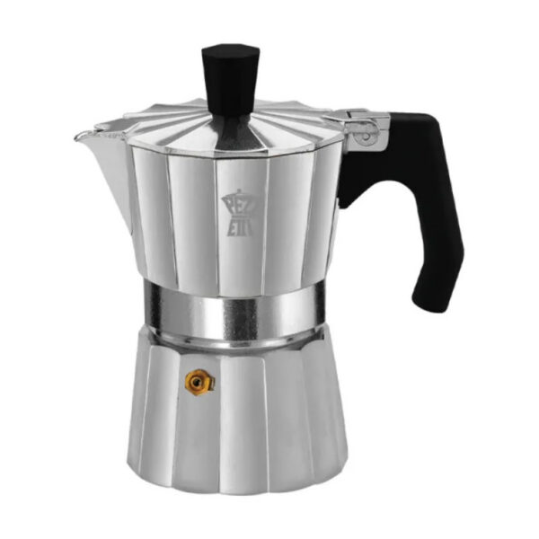 Pezzetti Moka Pot 1 Cup Silver