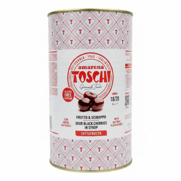 Toschi - Amarena All Fruit Cherries 18/20 5.6kg