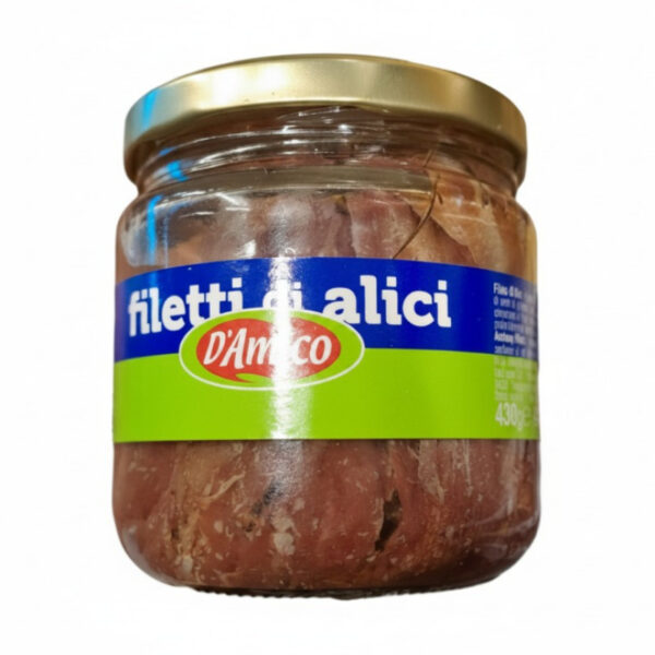 D'Amico - Anchovy Fillets in sunflower oil 1650g