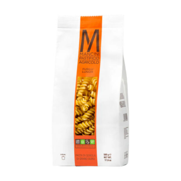 Mancini - Fusilli Lunghi Pasta 500g