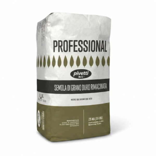 Molini Pivetti - Professional Semola Di Grano Duro Rimacinata 25kg