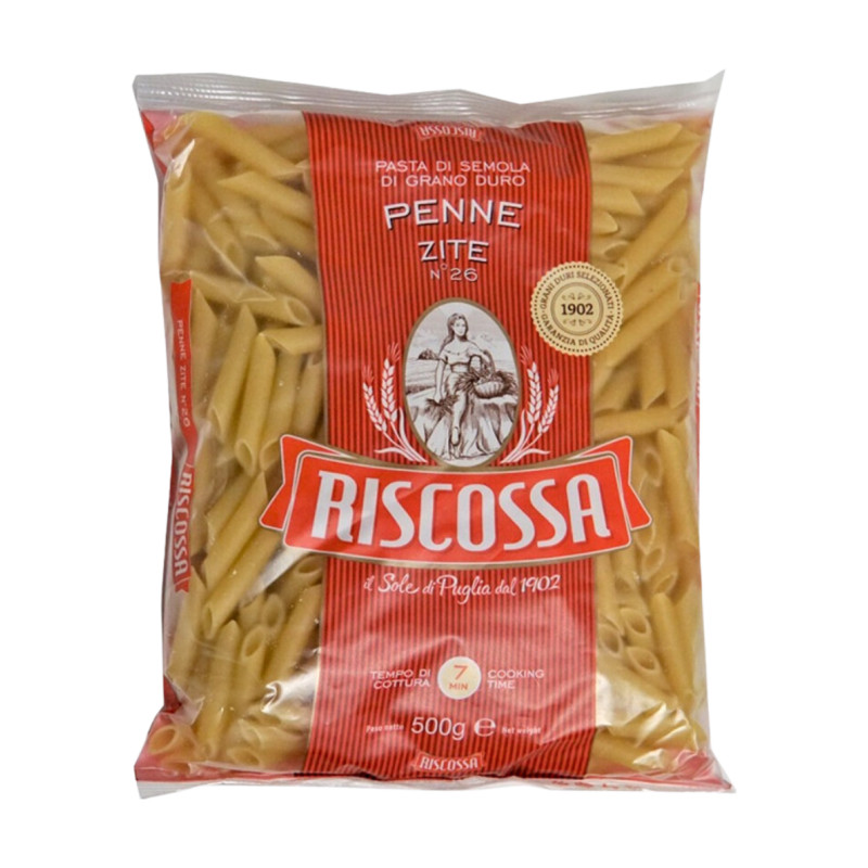 Riscossa - Penne Zite Pasta 500g