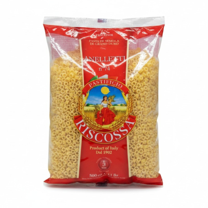 Riscossa - Anelletti Pasta 500g
