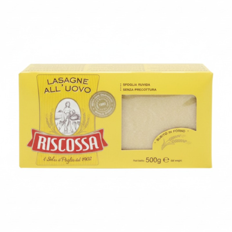 Riscossa - Egg Lasagne Pasta 500g